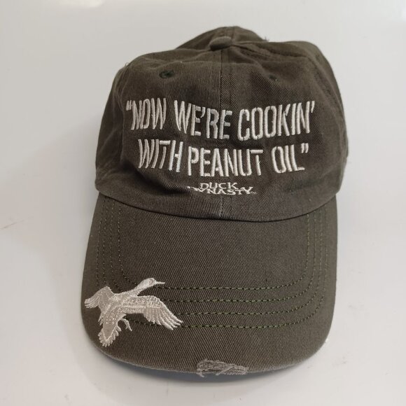 Duck Dynasty Ball Cap Hat Now We’re Cooking With Peanut Oil - Picture 1 of 9